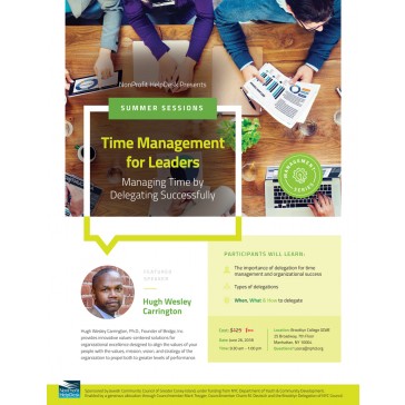 Time Management Flyer
