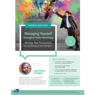 Managing Yourself Flyer