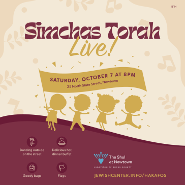 Simchat Torah Social Media Post