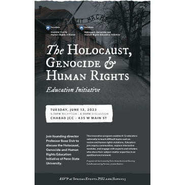 Holocaust Lecture Flyer 