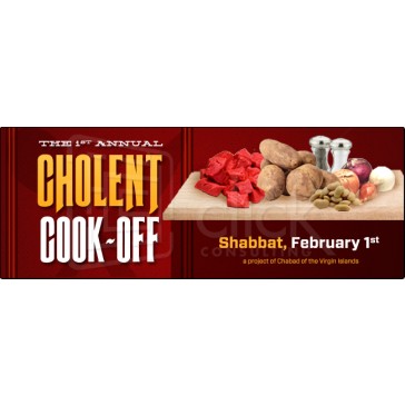 Cholent Cook-off Promo
