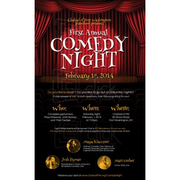 Comedy Night Email