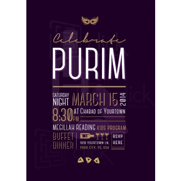 Purim Flyer