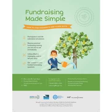 Fundraising Workshop Flyer