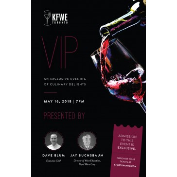 VIP Wine Event Flyer