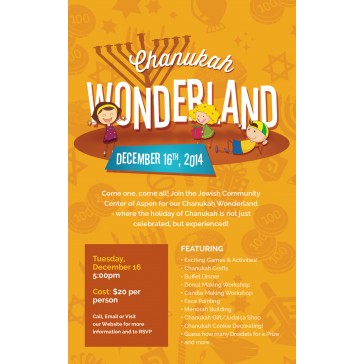 Chanukah Wonderland Flyer
