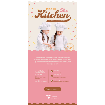Kids in the Kitchen Email