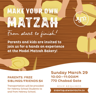 Matzah Bakery Social Post