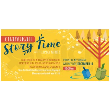 Chanukah Storytime Web Banner