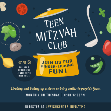 Teen Mitzvah Club Social Post