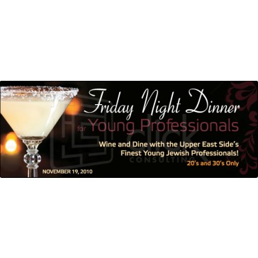 Friday Night for Young Professionals Web Banner 