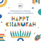 Happy Chanukah Social Media Post