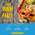 Purim Teen Party Social Post