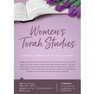 Women's Torah Studies Flyer
