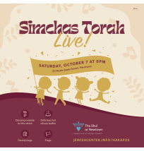 Simchat Torah Social Media Post