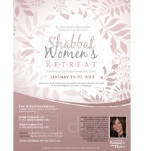 Women's Shabbat Retreat Flyer 2