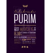 Purim Flyer