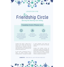 Friendship Circle Launch Flyer