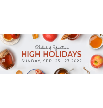 High Holidays Web Banner